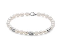 Bracciale Miluna Donna Pepite di perle in Argento Perla PBR3639B